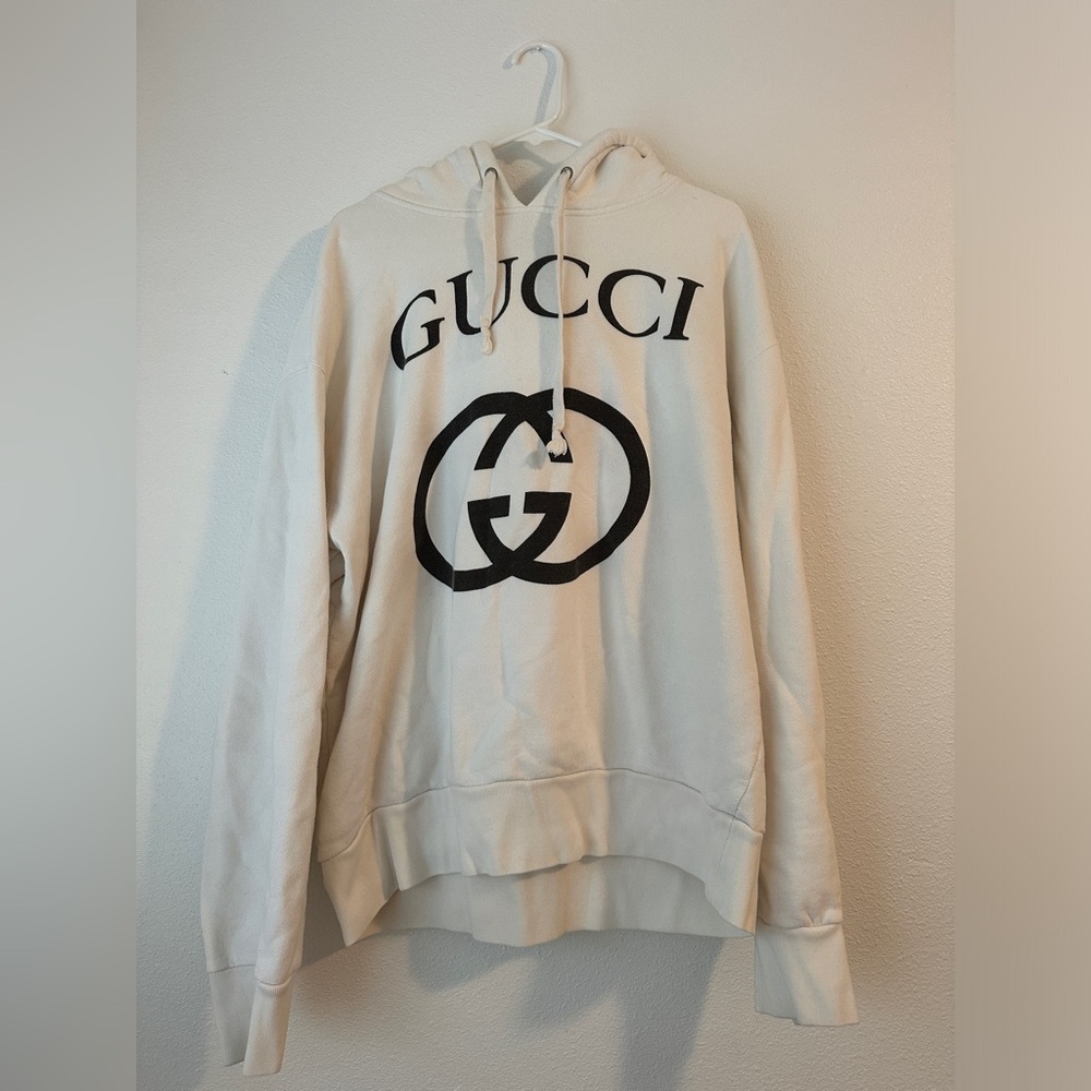 Men’s Gucci White Hoodie